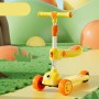 HX078 2023 Hot Selling Can Stand Can Sit 3 Wheels Cheep Trike Kick Kids Scooter