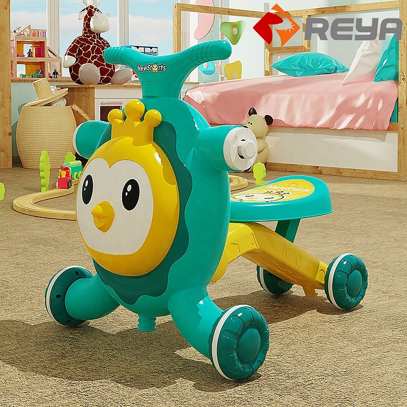 جديد جودة عالية بيبي ووكر toy cart 4 في 1 طفل ووكر الموسيقى والضوء