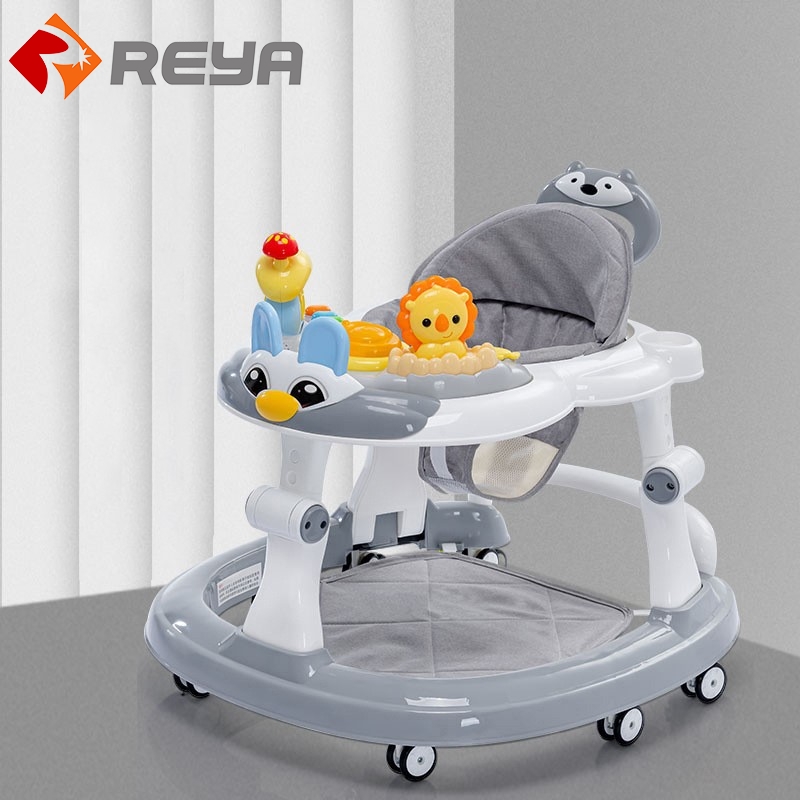 Baby walker anti O-leg learning driving boys and girls young children rollover learning line multifunctional starting trolly