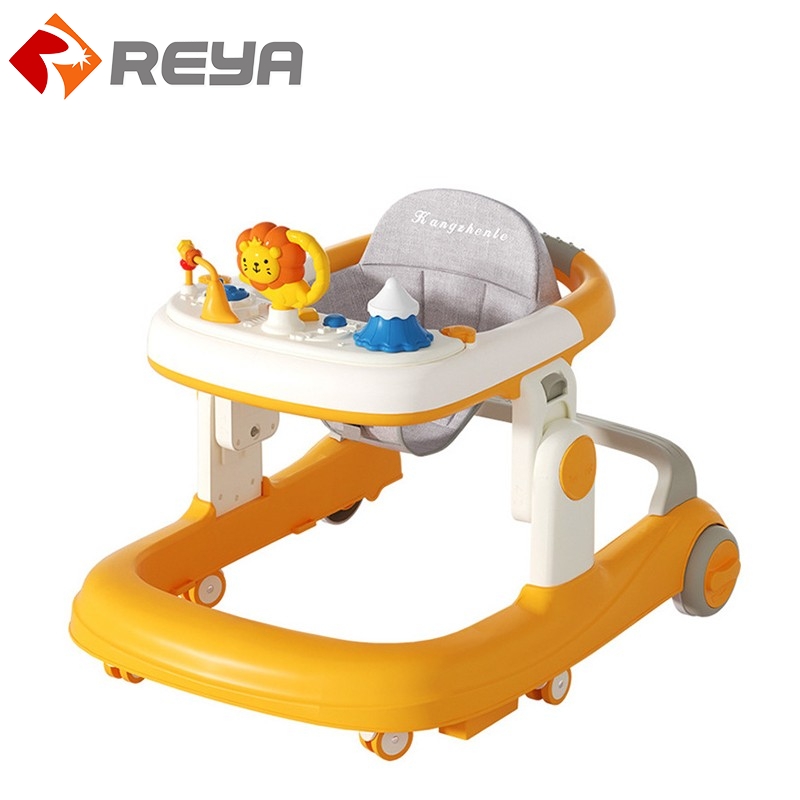 Baby Walking Toys Plastic Musical Baby Activity Walker with Brakes