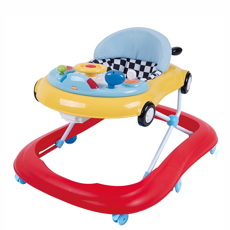 Factory Cheep Price Baby Walking Musical And Light Swivel Wheels Baby Walker Toy For Kids