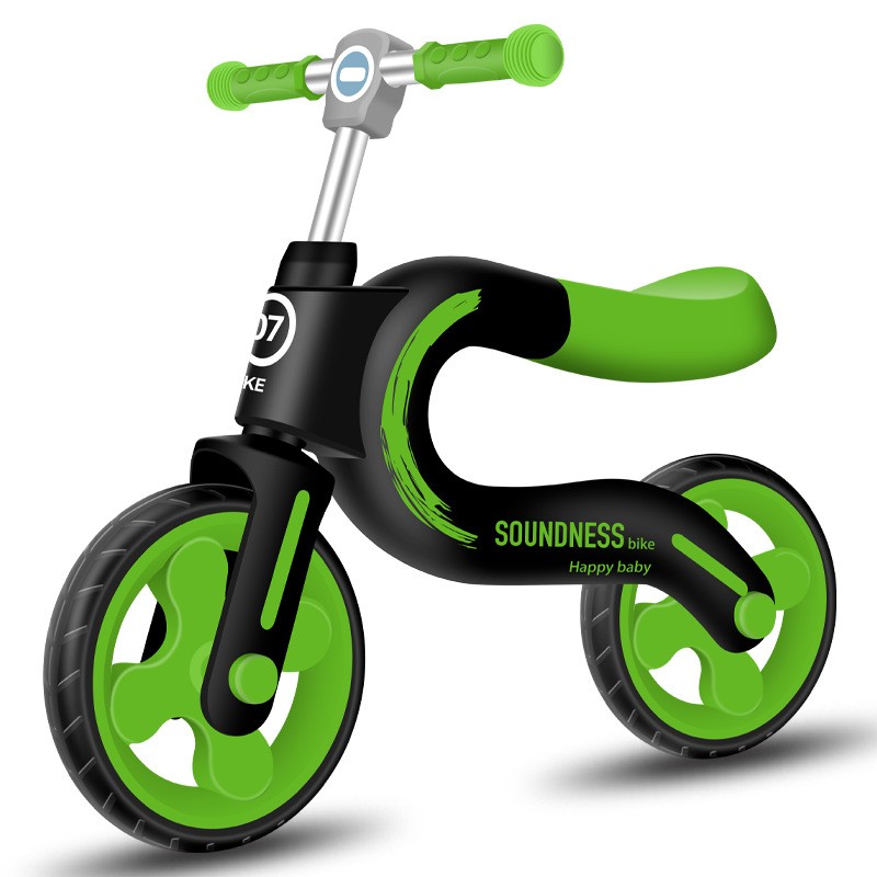 Children 's balance car Export 2 - 6 years old baby no pedal scooter Carbon Steel balance car 12 Inch children' s Scooter