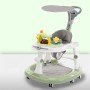 Children's baby walker anti - O-leg cartwheel multifunctional hand push can sit baby walker