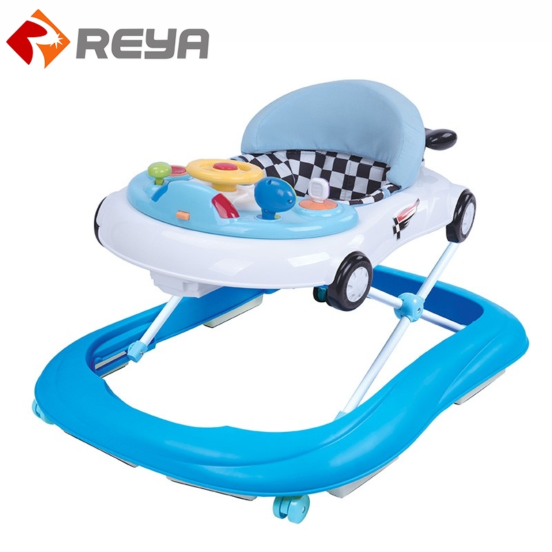 Factory Cheap Price Baby Walking Musical and Light Swivel Wheels Baby Walker Toy for Kids