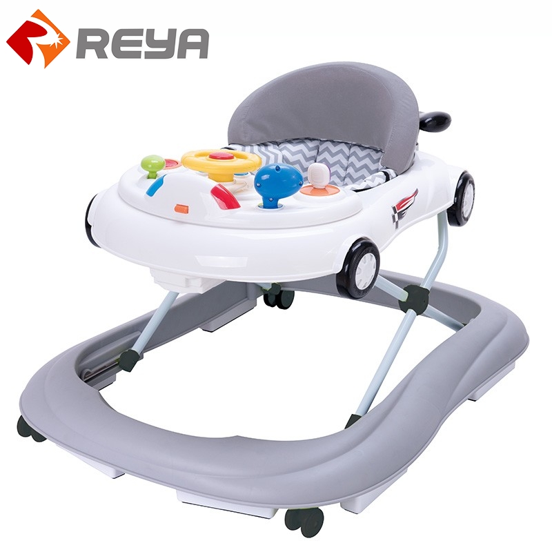 Factory cheap Price Baby Walking musical and Light Swivel Wheels Baby Walker Toy pour enfants