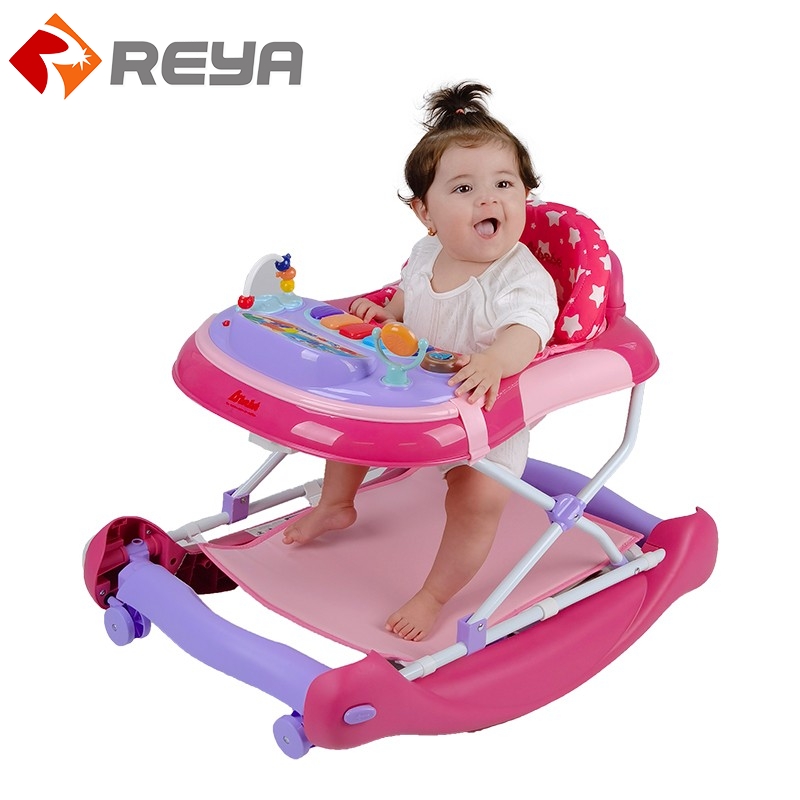 China children learn to walk carton Walking Toy chair musique Baby Walker pour enfants Walker