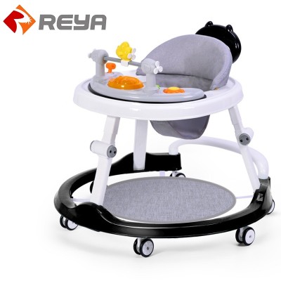 Baby walker anti O-legs baby multifunctional anti roller baby trolly learning driving walker 2023 new models