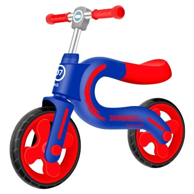 Balanço infantil carro exportação 2-6 anos de idade bebê sem scooter pedial balanço de aço carbono carro 12 polegadas scooter infantil