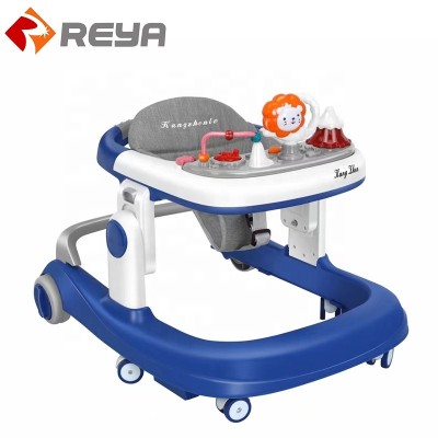 Baby Walking Toys Plastic Musical Baby Activity Walker avec brakes