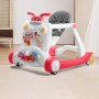 Baby Walker anti o legs anti rollover Baby Hand Push foldable 2023 nouveau garçon apprend à marcher artifact