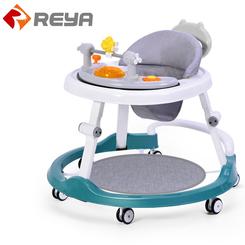 Baby walker anti O-legs baby multifunctional anti roller baby trolly learning driving walker 2023 new models