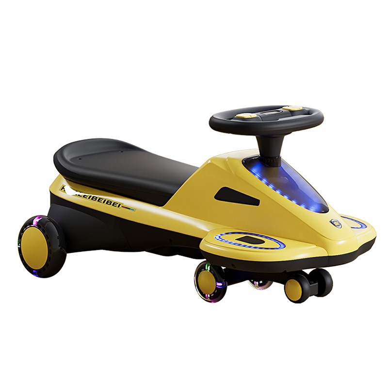 Children's Torsion Car 1-3 to 6-year old Baby Slide Car Silent Universal Wheel Anti Roll Torsion Car