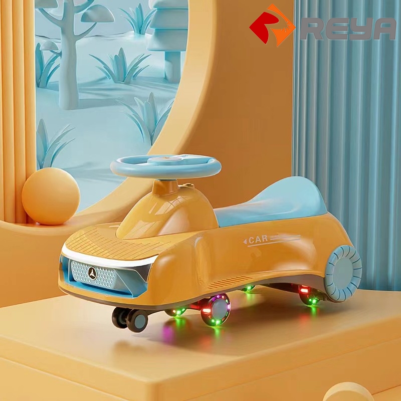 Kid's ride on swing car