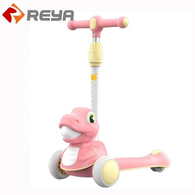 High Quality Best Sale Cheep Children Kids Child Baby Outdoor Three Wheels 2 In 1 Toys Kick Scooters Foot Scooter