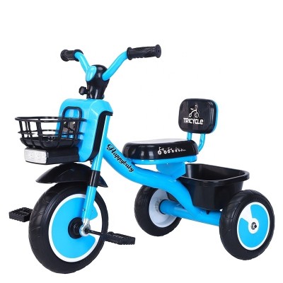 Wholesale children's bicycle trolley pedal bicycle with music light roller