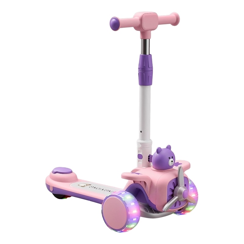 High Quality Multi functional Kids Kick Scooter 3 In 1 Pedial Scooter For Children 2-6Years Old