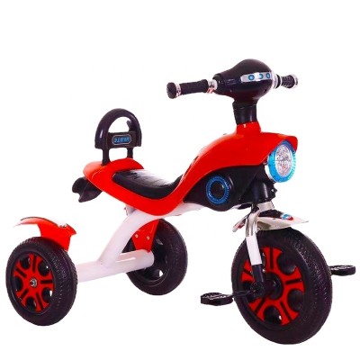 New Kids Tricycle Kids pedal tricycle trolley/with music lights