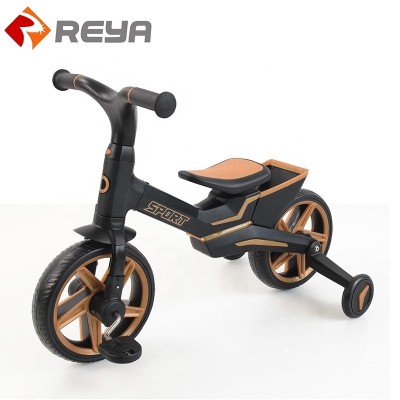 High Quality Plastic Ride On Toy Style Baby Tricycle Portable Children Push Children Tricycles