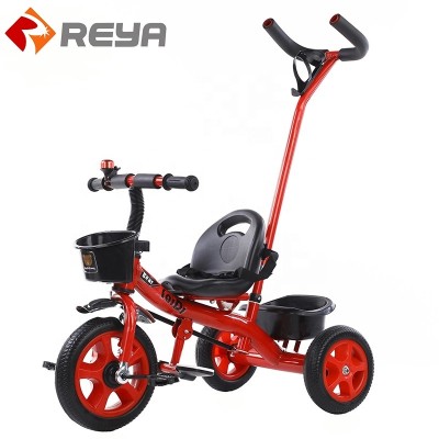 الأطفال 2-in-1 pedal tricycle مع دفع handle / riding / الأولاد والبنات